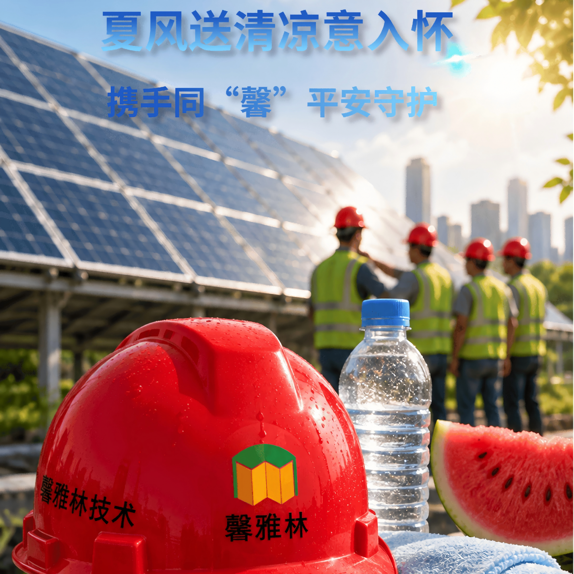 夏日送清凉，安全伴我行｜湖南馨雅林以“馨”守护每一程